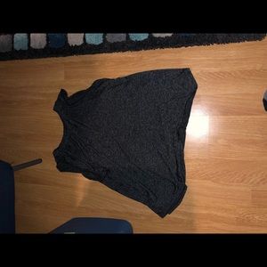 Heather gray old navy tank top sweater